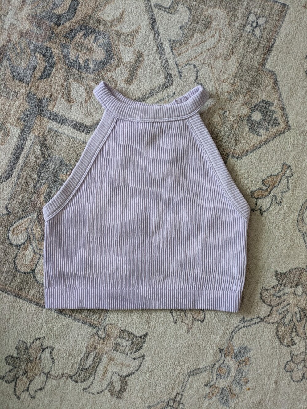 Aerie Halter Crop Tank Top